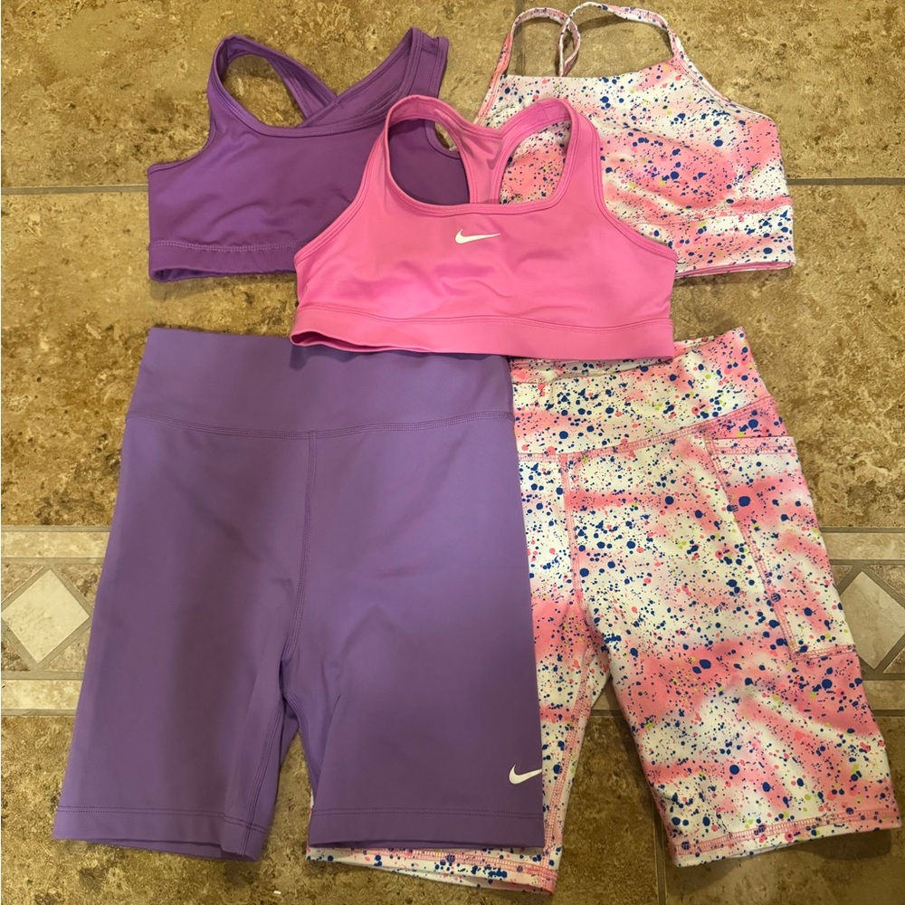 Nike Pink and Purple Sportswear Collection